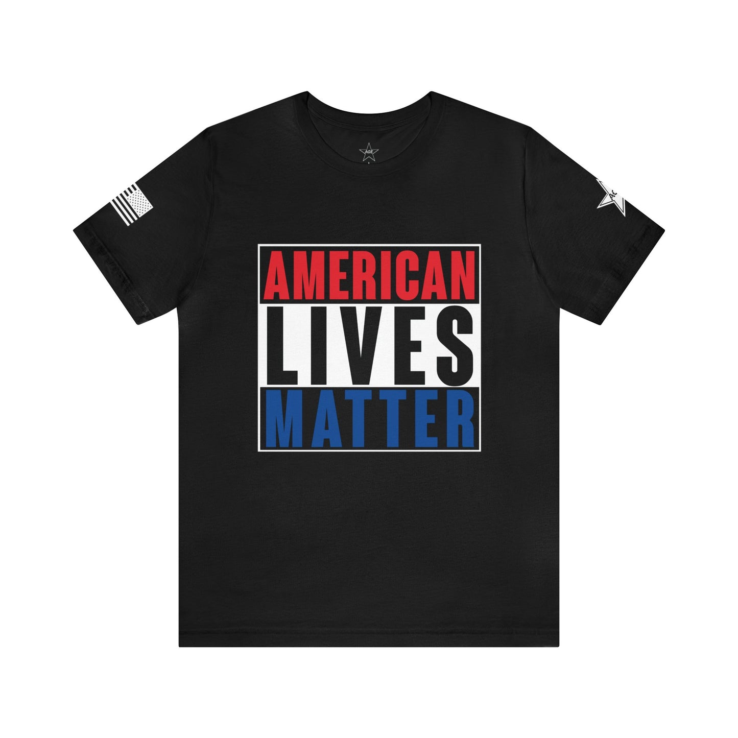ALM Red White and Blue Tee