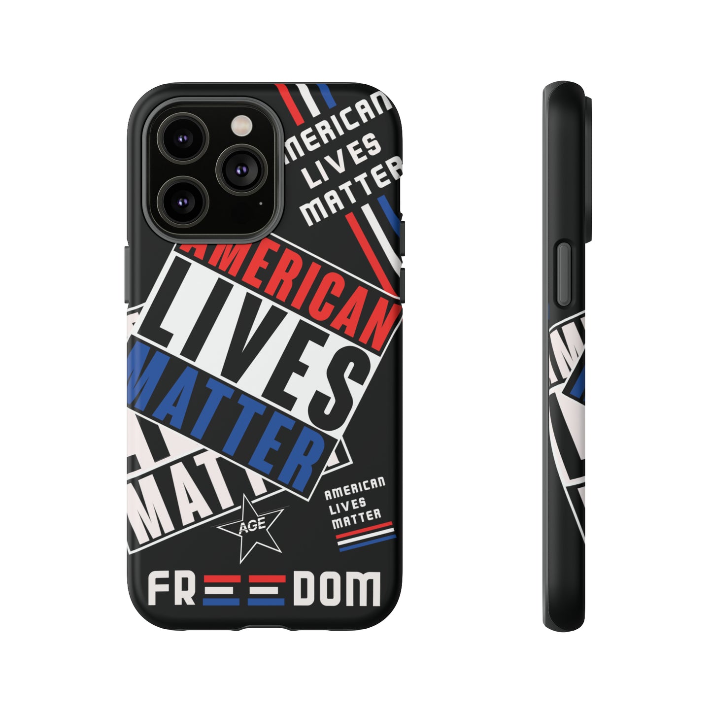 American Lives Matter Graffiti Phone Case