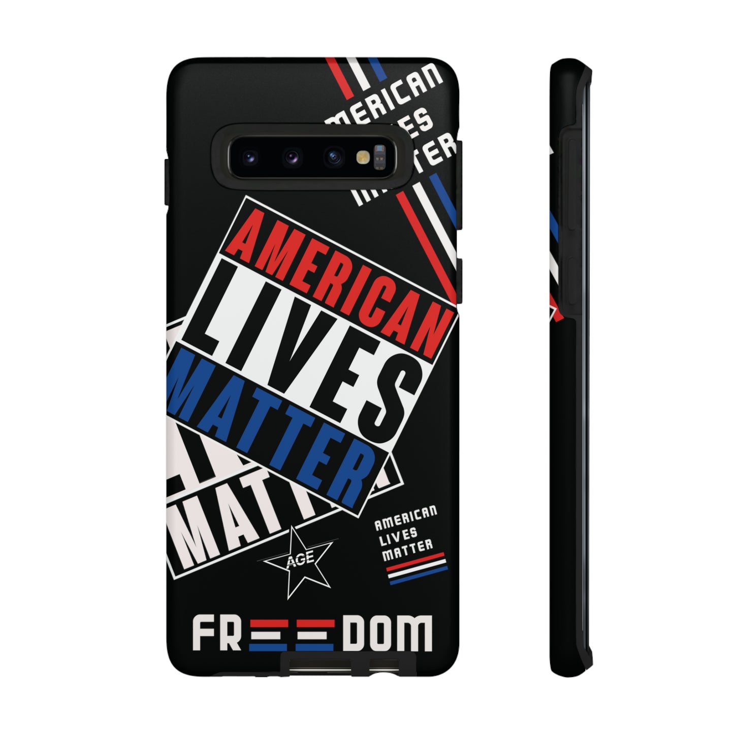 American Lives Matter Graffiti Phone Case