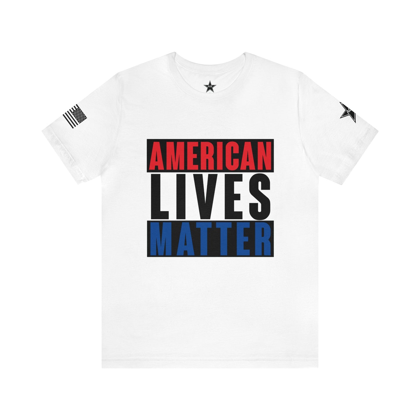 ALM Red White and Blue Tee